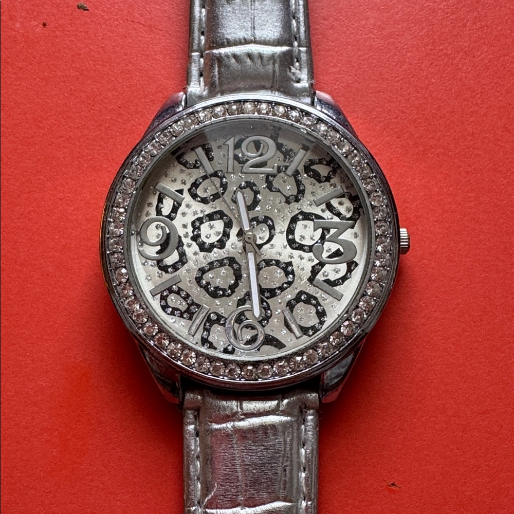 RUE 21 ETC! Silver Crystal Accent Women's Watch